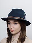 Шляпа STETSON арт. 2528112 TRAVELLER WOOLFELT (темно-синий)